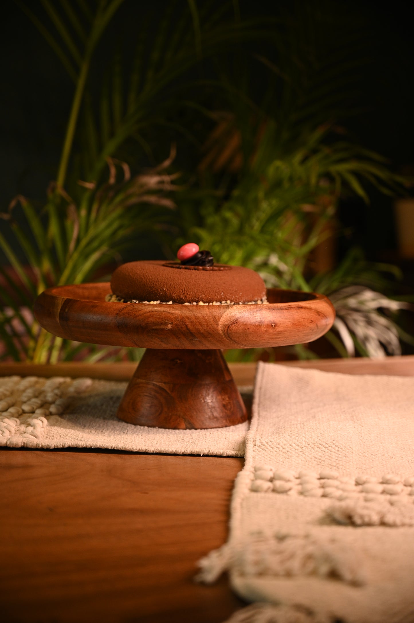 The Pedestal Serve Table