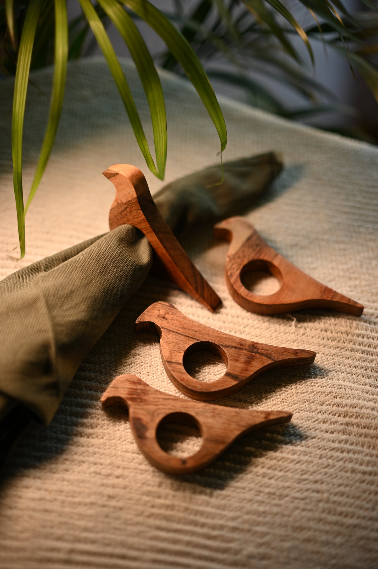 The Birdie Napkin Rings